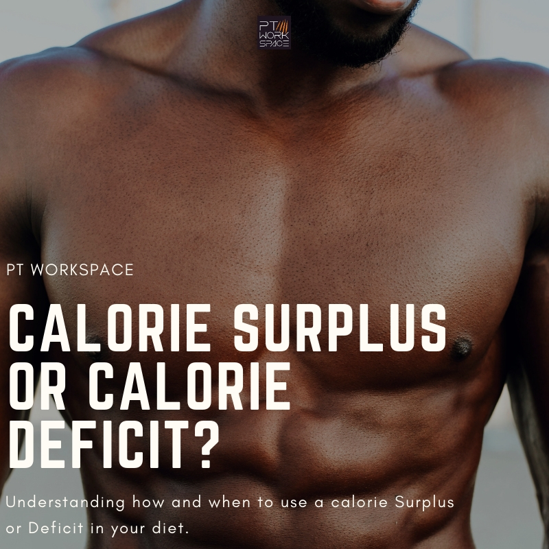 Understanding How and When to use Calorie Surplus & Calorie Deficit?