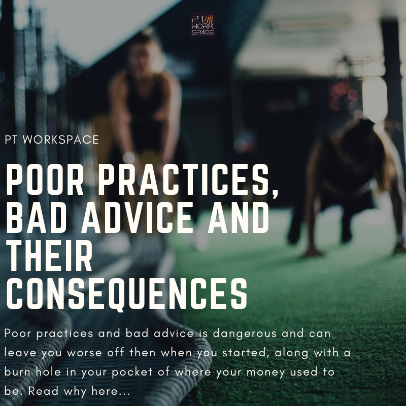 Poor Practices, Bad Advice and their Consequences