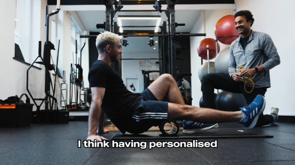 PT Workspace Client testimonials man personal training in Islington